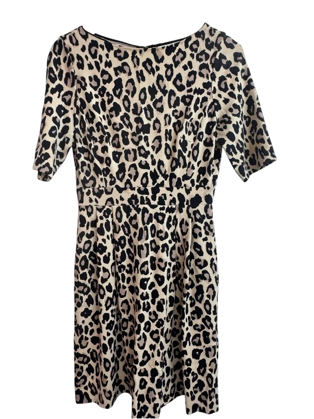 Kate Spade | Leopard Print Fit & Flare Dress 4
